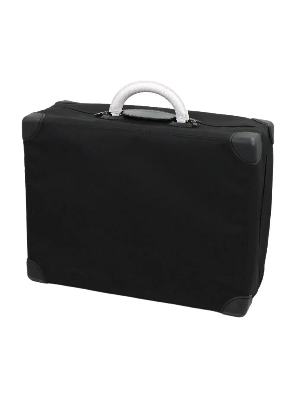 Louis Vuitton Taigarama Bisten 50 Trunk Case Bag White Silver